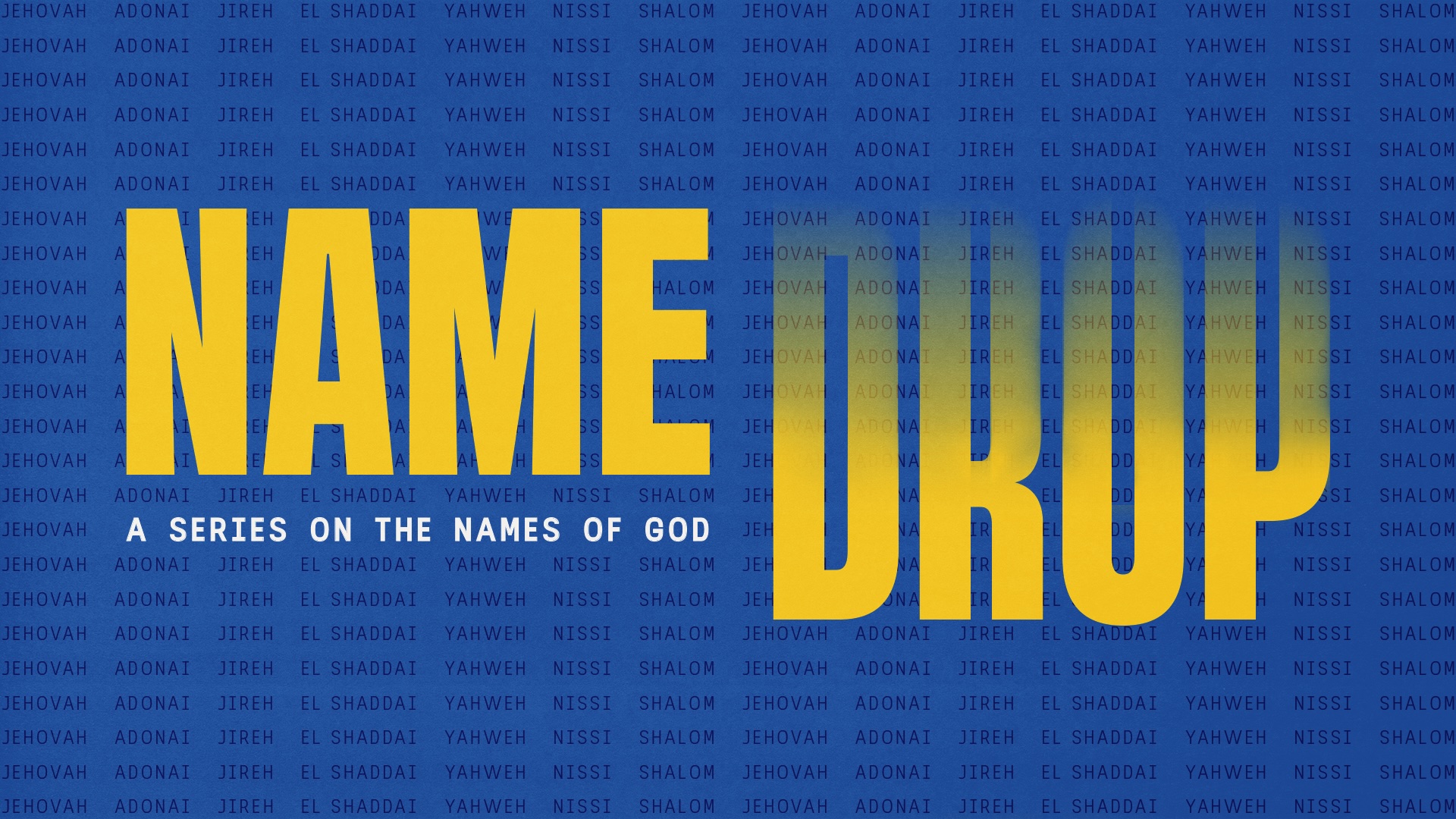 Current Message Series: Name Drop Image