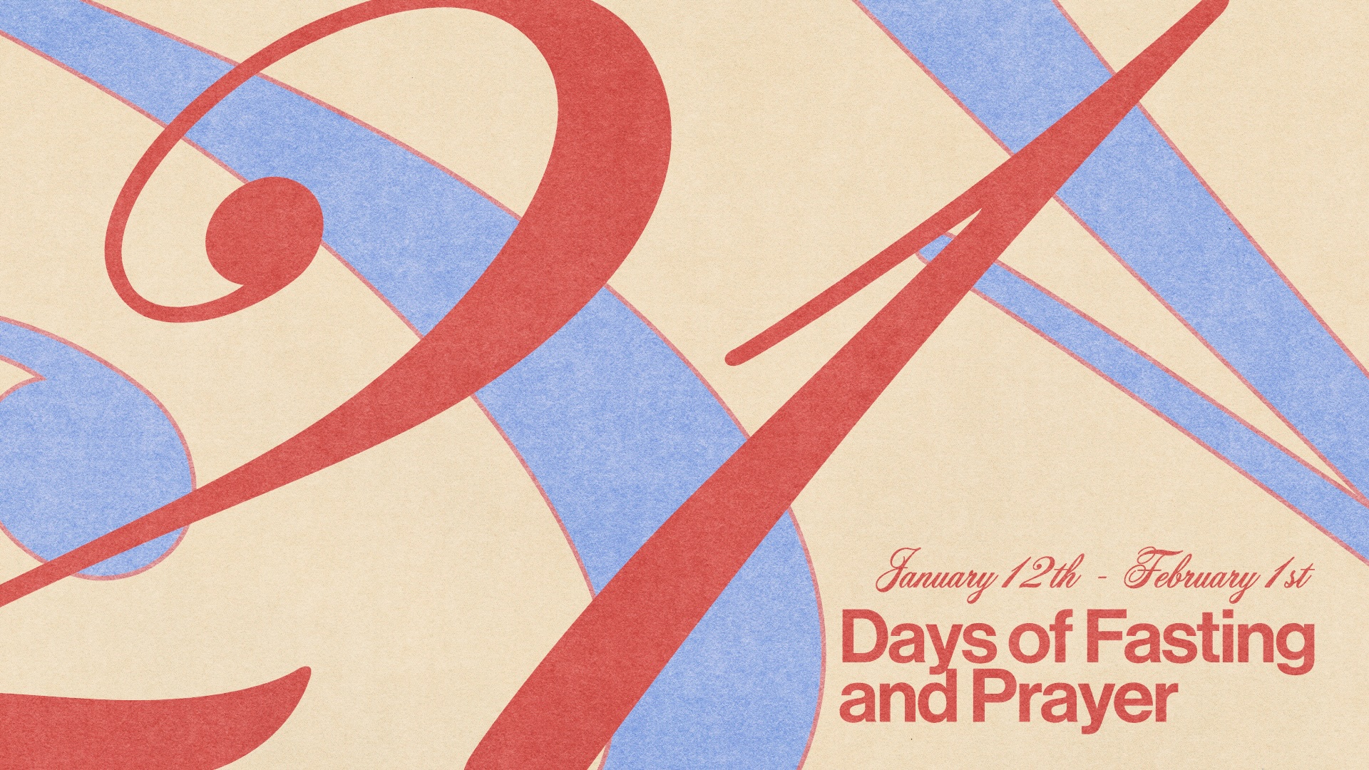 21 Days of Fasting & Prayer Image