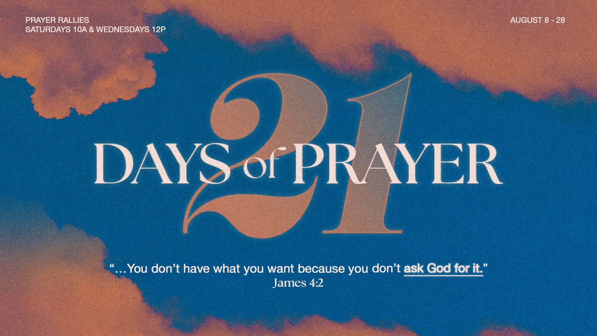 21 Days of Prayer Image
