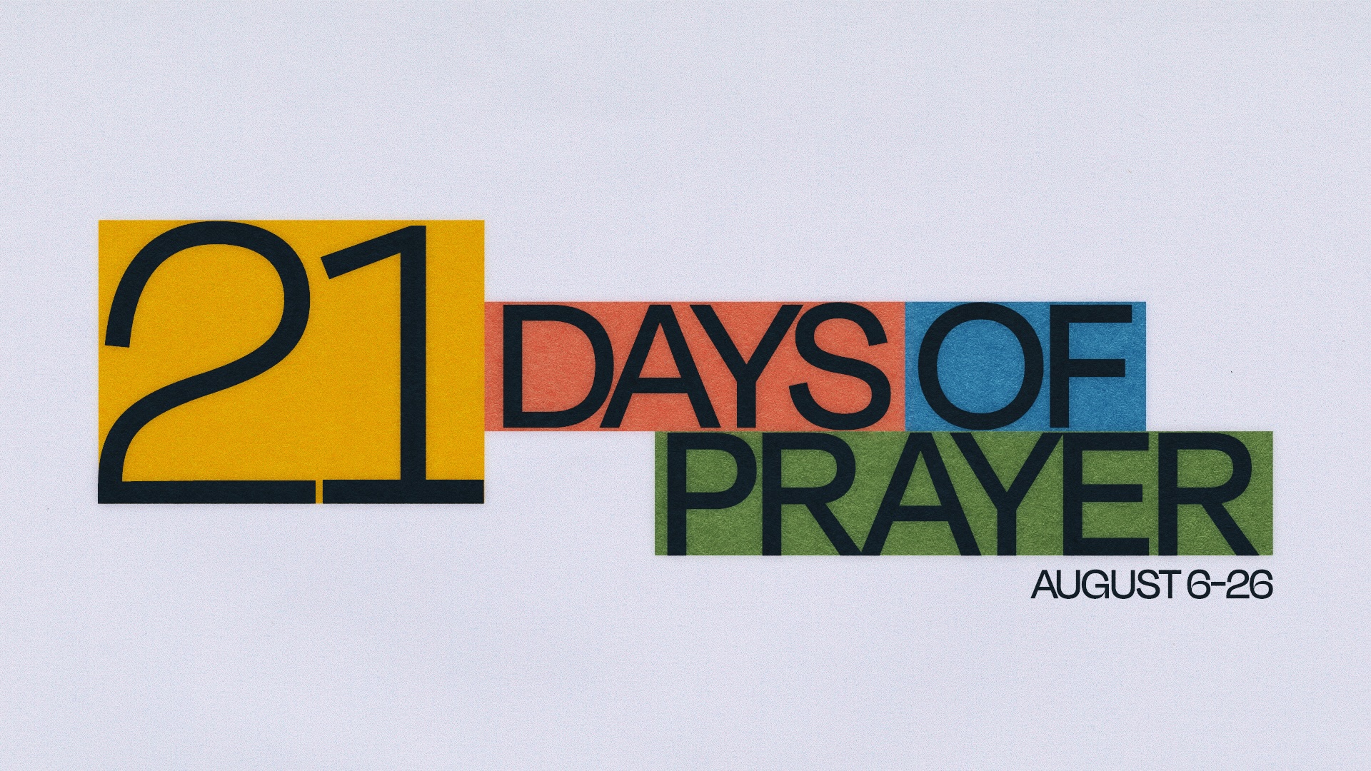 21 Days of Prayer Header
