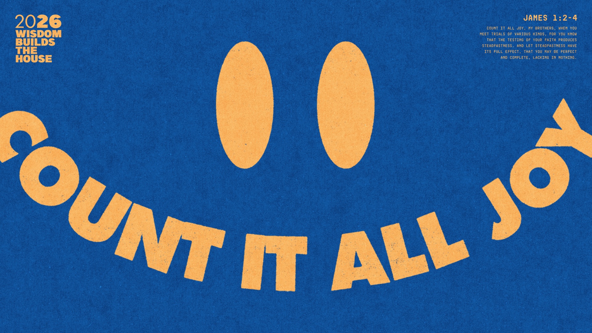 New Message Series: Count It All Joy Image